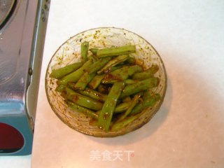 无油微波版干煸四季豆的做法步骤：6