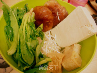 黔式辣味豆腐锅的做法步骤：1