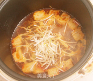 黔式辣味豆腐锅的做法步骤：5
