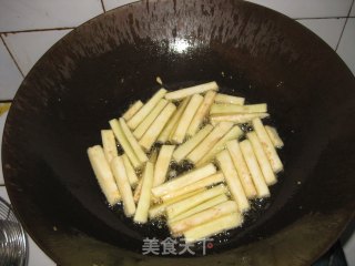 炸烹茄条的做法步骤：6