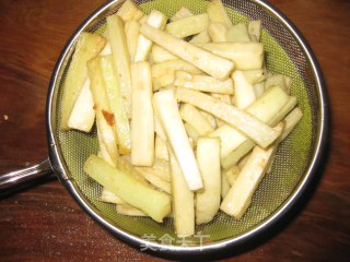 炸烹茄条的做法步骤：7