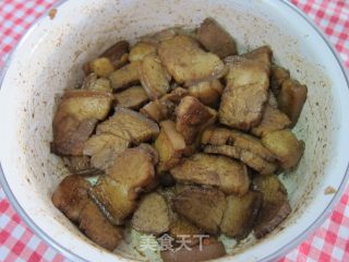 孜然五花肉的做法步骤：4