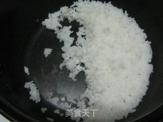 青菜肉脯粥的做法步骤：1