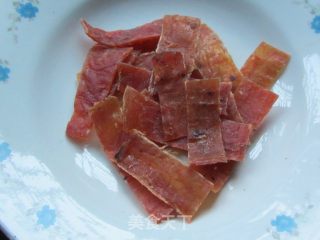 青菜肉脯粥的做法步骤：5