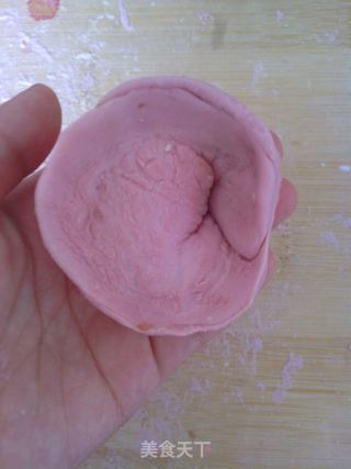 染色水饺——苋菜汁儿水饺的做法步骤：13