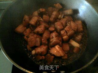 红烧肉炖粉条的做法步骤：9