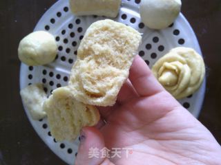 那可人的颜色不见了——染色馒头的做法步骤：22