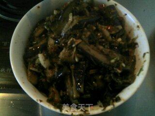 雪菜炒茄子的做法步骤：8