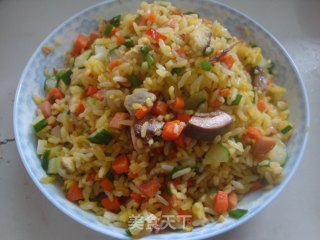茶叶蛋炒饭——茶叶蛋的别样吃法的做法步骤：6