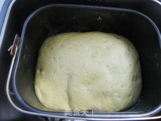 无油抹茶芝麻排包的做法步骤：3