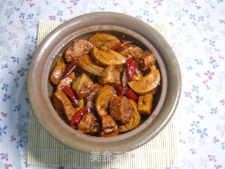 素鸡烧肉的做法步骤：7
