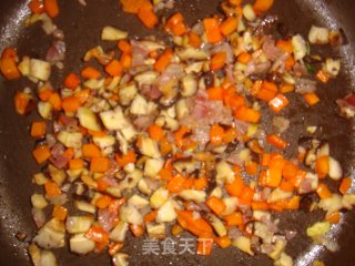 三文鱼鸡蛋炒饭的做法步骤：6
