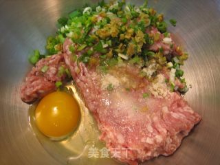 香煎豆腐肉夹的做法步骤：3