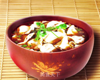 韭菜虾仁馅水饺的做法步骤：17