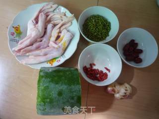 冬瓜煲鸭掌的做法步骤：1