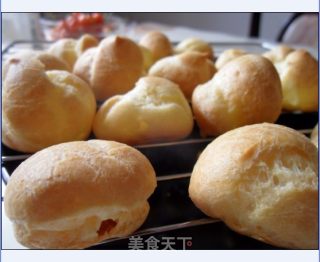 泡芙泡芙我爱你~奶油泡芙的做法步骤：7