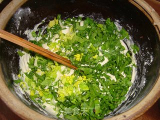 菜饼子的做法步骤：2
