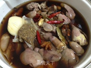香卤鸡肝的做法步骤：5