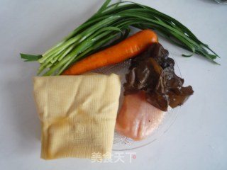 千张春卷的做法步骤：1