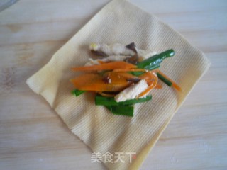 千张春卷的做法步骤：9