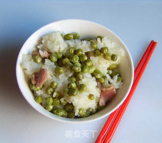 豌豆咸肉糯米饭的做法步骤：17