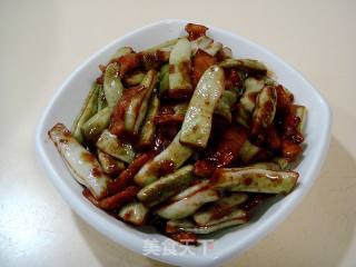 京酱焖白扁豆的做法步骤：12