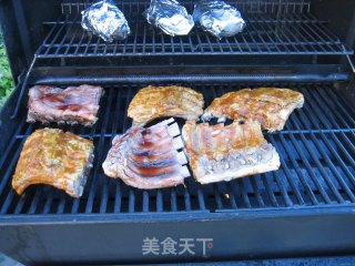 家庭版——美式BBQ烧烤猪排的做法步骤：10