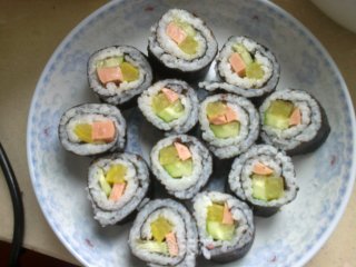 紫菜包饭（寿司）的做法步骤：6