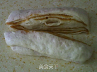 椰子片的另类吃法4：椰香扭纹面包的做法步骤：23