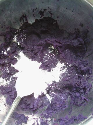 爱糯米食品——紫薯汤圆的做法步骤：5