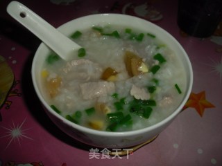 皮蛋瘦肉粥的做法步骤：8