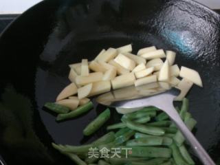 四季豆烧土豆的做法步骤：4