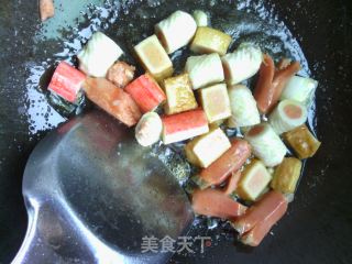 红色的汤——苋菜鱼豆腐汤的做法步骤：4