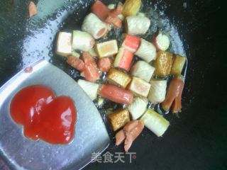 红色的汤——苋菜鱼豆腐汤的做法步骤：5