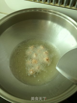 酸甜狮子头的做法步骤：4