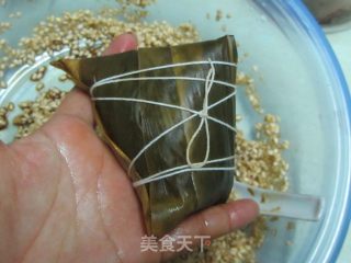 嘉兴鲜肉粽（非常详细的过程图）的做法步骤：21