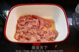 玉米笋炒肉片的做法步骤：3