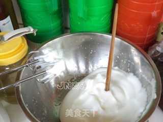 波点菠萝蛋糕卷的做法步骤：7