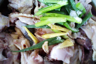 香菇蒸鸡块的做法步骤：4