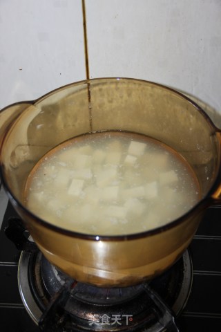 香辣煎豆腐的做法步骤：2