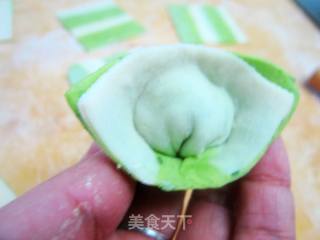双色元宝馄饨的做法步骤：10