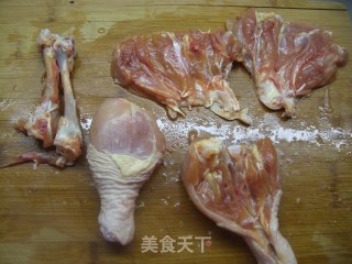 照烧鸡腿的做法步骤：1