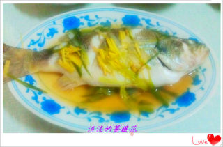 DIY--清蒸鲈鱼的做法步骤：2