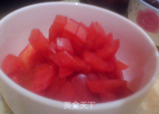 番茄煎蛋面的做法步骤：3