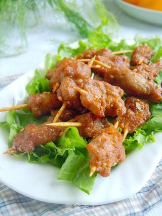 牙签肉的做法步骤：14
