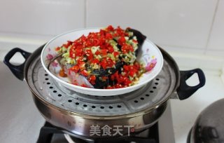 剁椒鱼头的做法步骤：8
