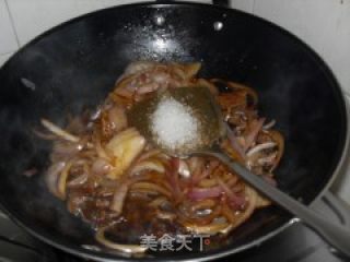 洋葱炒牛肉的做法步骤：9