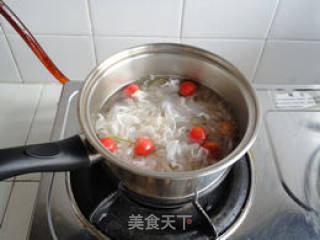 银耳樱桃汤的做法步骤：7