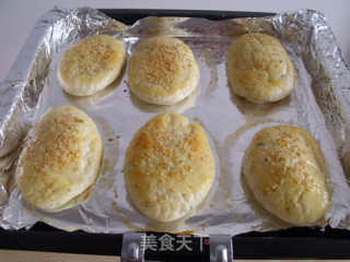 自制飞饼版烧饼的做法步骤：8