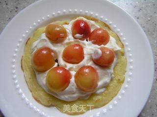 樱桃奶油松饼的做法步骤：5